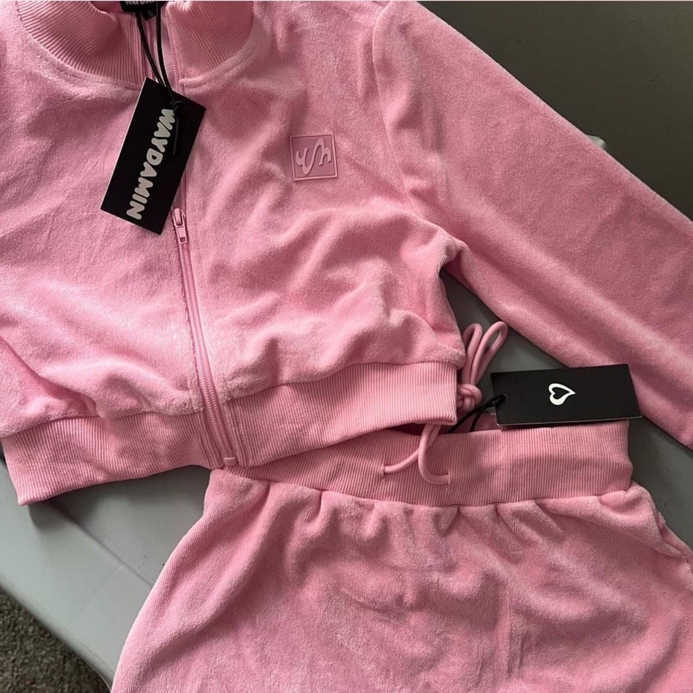 WAYDAMIN Jacket & Skirt Set